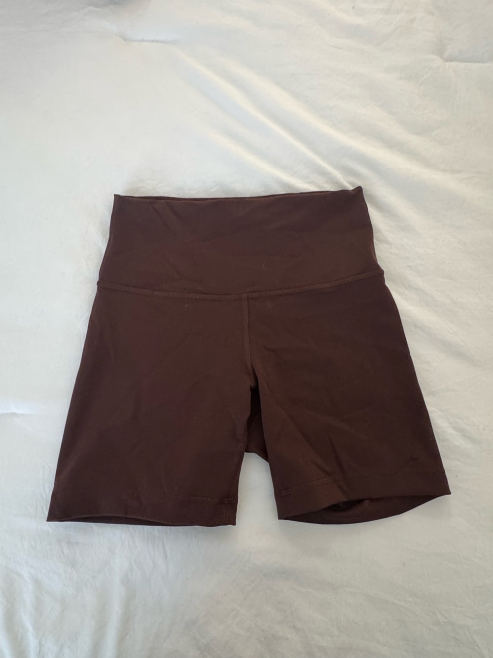 lululemon athletica Brown High-Rise Bike Shorts size 6